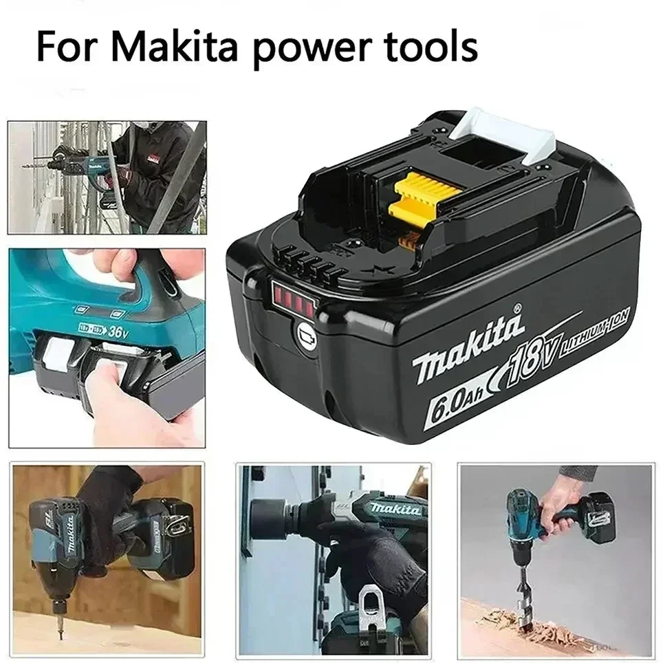 Аккумулятор BL1850 для makita аккумуляторная батарея 18 в 6 Ач беспроводных