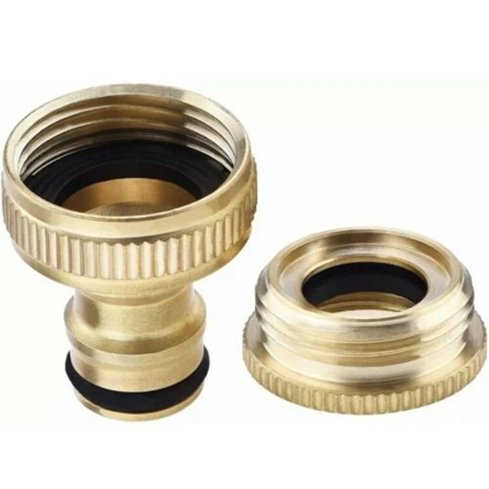 

Durable High Qulity Newest 2022 Brand New Water Pipe Connector Fitting Adaptor 3/4in Brass 1/2in HOSE Tap Faucet