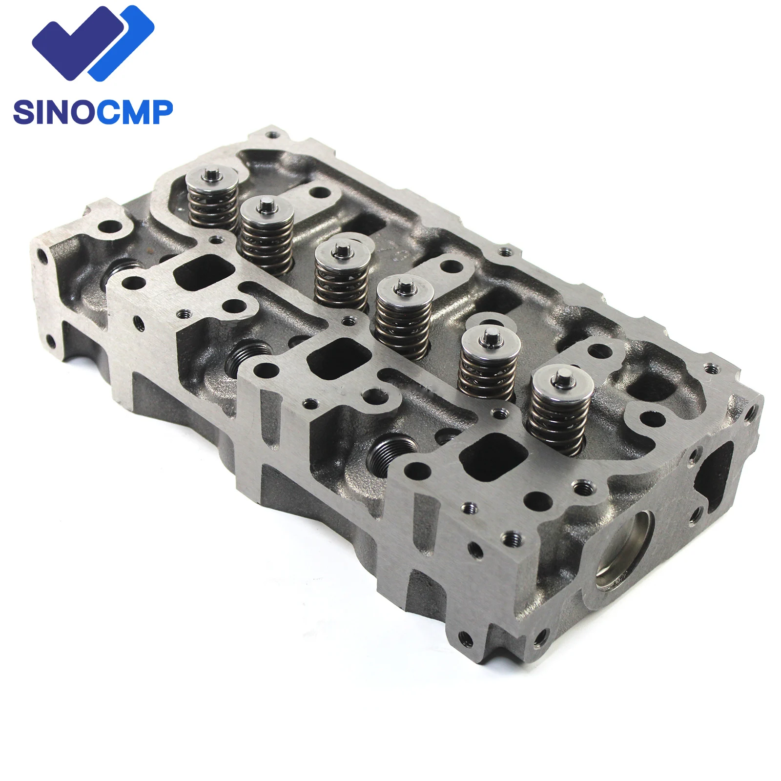 

3TNM74 Cylinder Head with Valves 119517-11740 For Yanmar Engine Excavator Forklift Loader Engine Parts, 1 year warranty