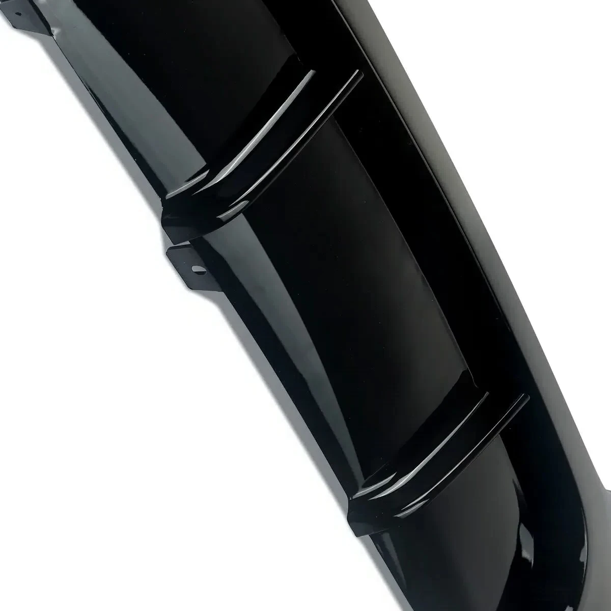 do BMW serii 3 325i 335i E90 E91 M Sport 2005-2013 tylny zderzak dyfuzor osłona wargi zestaw akcesoriów błyszcząca czerń