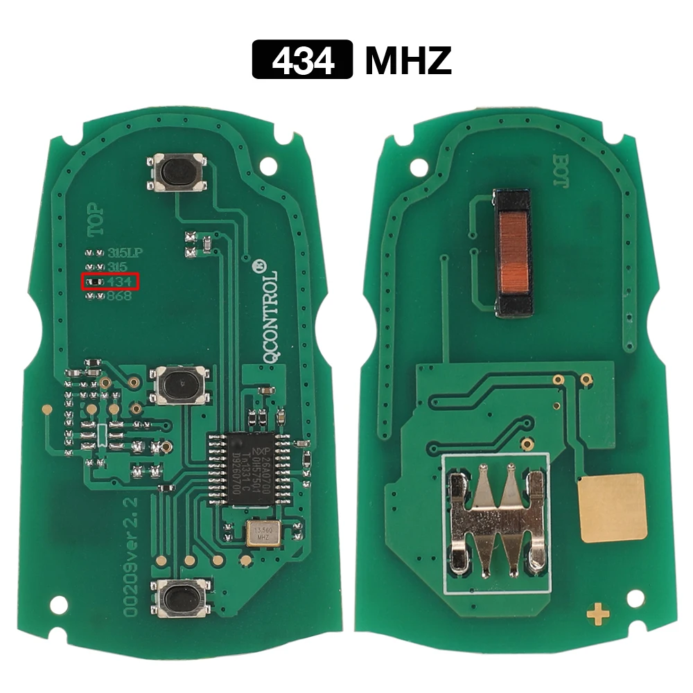 

Умный Автомобильный Дистанционный Ключ Jingyuqin 315 МГц/868 МГц Для BMW 1/3/5/7 Серии X5 X6 Z4 Без Чипа Передатчика ABS + Ме...