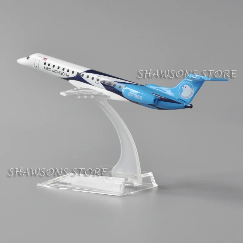Масштаб 1:180 литая под давлением металлическая модель самолета игрушки Embraer ERJ 145
