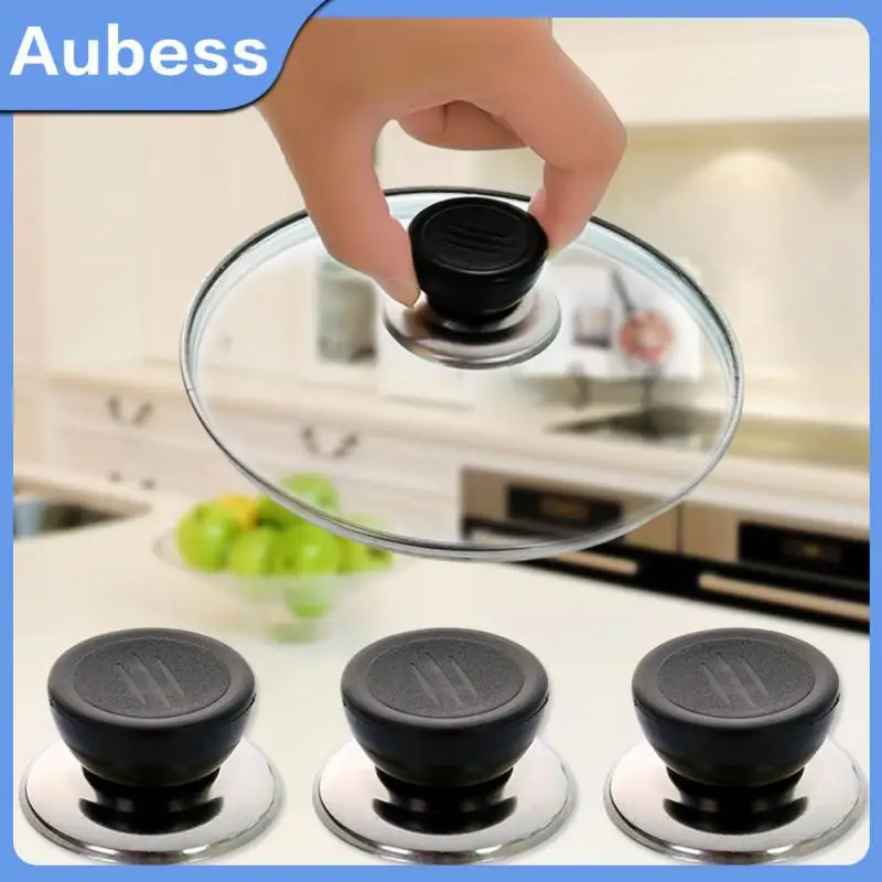 

Handle Anti-scalding Kitchen Utensil Tools Cover Pan Lid Handle Kitchen Cookware Replaceable Pan Cover Handle Pot Pan Lid Hand