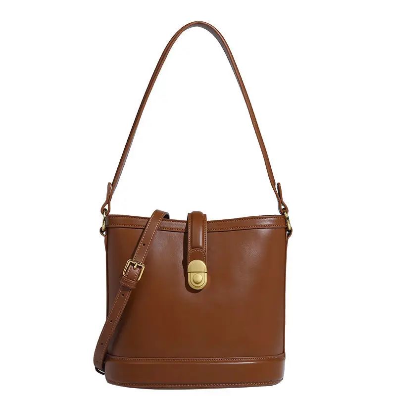 

For GH&XIAOPU Small Commuter Bucket Bag for Women's 2023 New Fashion High Quality Versatile One Shoulder Crossbody Bag