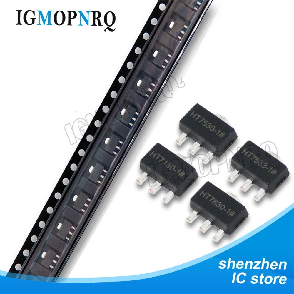 10 шт. HT7533 HT7133 SOT-89 HT7830 HT7530 HT7130 HT7333 HT7350 HT7833 SMD