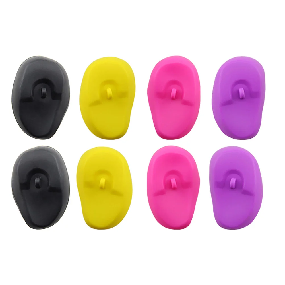 

Earmuffs Special Hairdressing Covers Professional Care Protective Sleeves Tools Oil-baked Accessories Silicone Simple