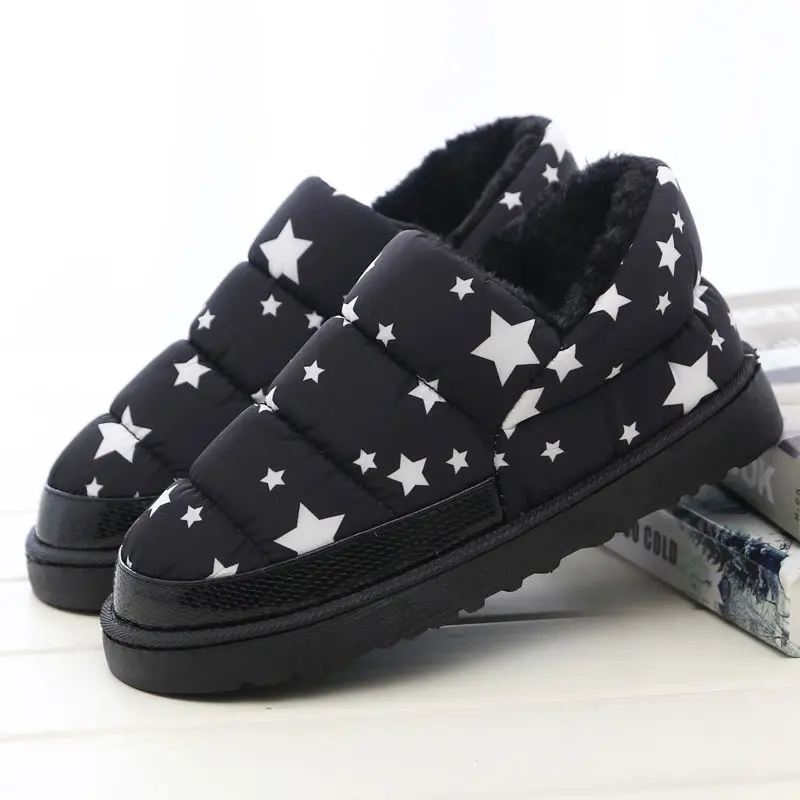 Women Shoes Brand Boots Winter Fashion Plush Ankle Boots Flat with Waterproof Warm Fur Snow Boots Platform Casual Booties Woman