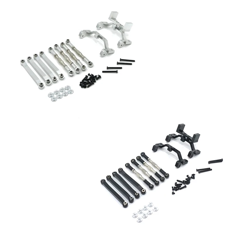 

for MN D90 D91 D96 MN90 MN99S 1/12 RC Car Upgrade Parts Metal Pull Rod Link with Tie Rod Mount Seat Accessories