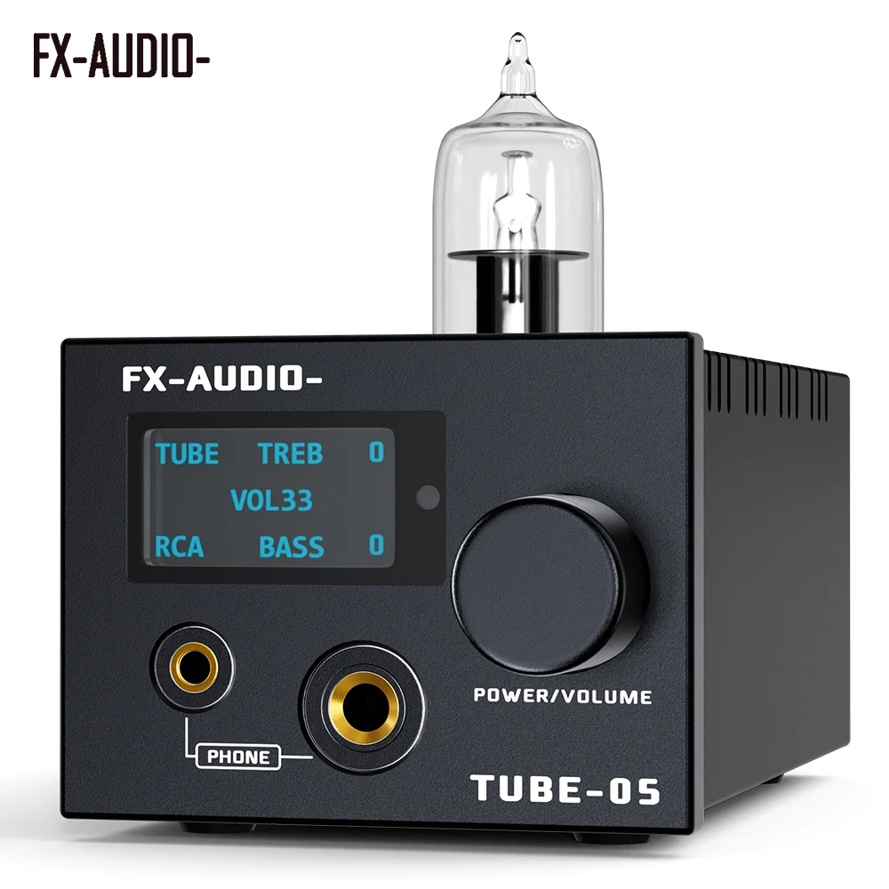 Фото FX-AUDIO- TUBE-05 12AU7 fever предусилитель для звуковой трубки усилитель для наушников AMP №1