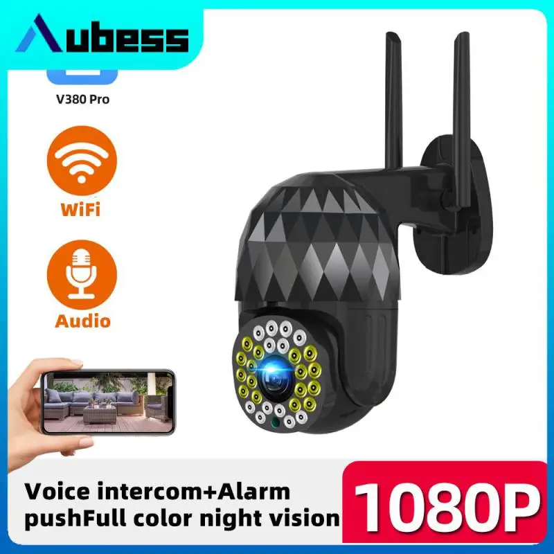 

Ip66 Waterproof Ip Camera 28led Outdoor Camera Hd 1080p 2mp Security Camera Camera Motion Detection 360 Degree Rotating Wifi