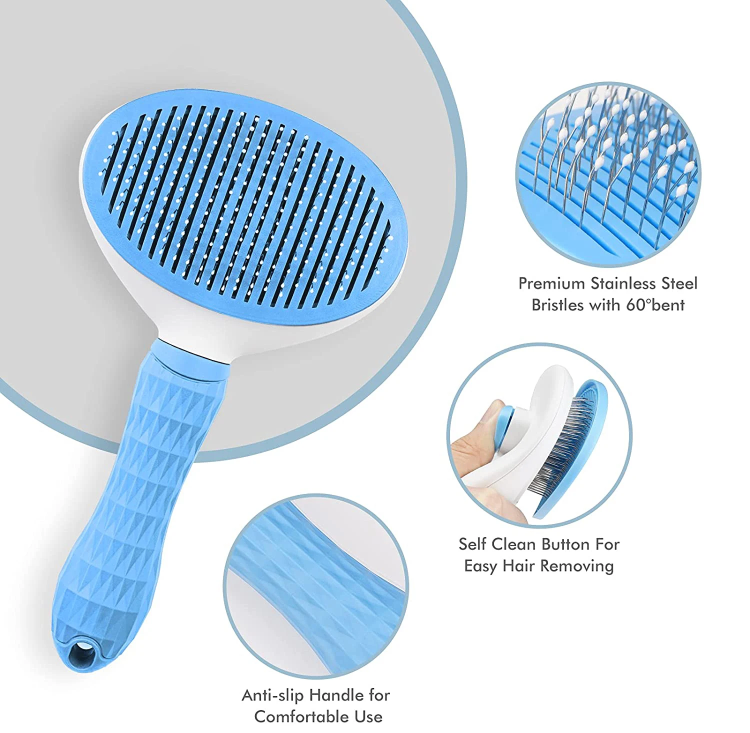 Расческа массажная для домашних животных расческа груминга кошек и собак