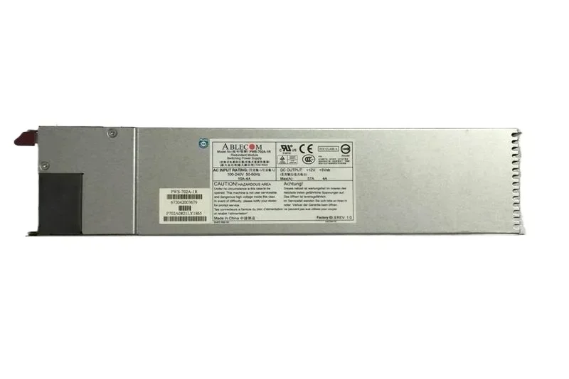 Оригинальный блок питания PWS-801-1R серверный модуль 800 Вт пятно