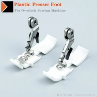plastic presser foot for overlock sewing machine parts accessories fit juki mo 2500 3300 3600 3900 6700 6900 make shoulder strap