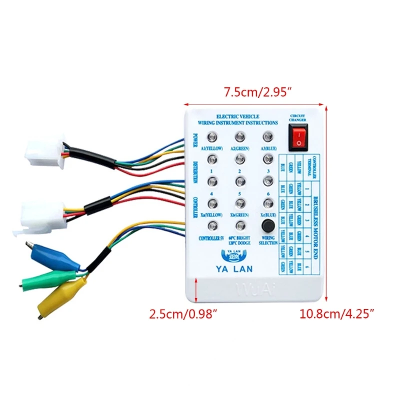Тестер бесщеточного двигателя электромобили автомобильный электровелосипед
