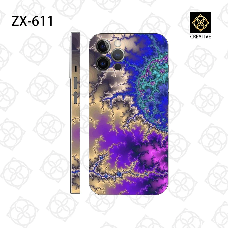 Цветная защитная пленка на заднюю панель для iPhone 15 Pro Max 14 Plus 13 12 Mini наклейка