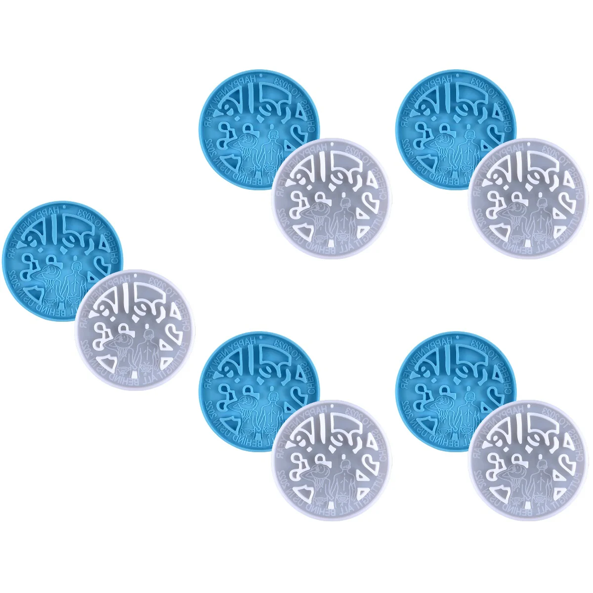 

10 Key Chain Molds DIY Crafts Couple Keychain Pendant DIY