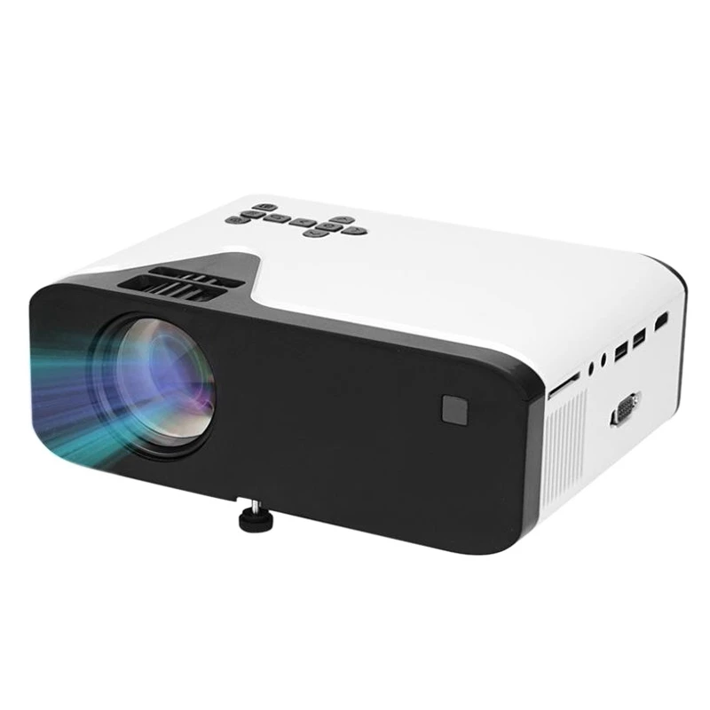 

Top Deals Projector UB20 3800 Lumens 1080P Household Parent-Child Portable Projector Home Office Mini LED TV (UK Plug)