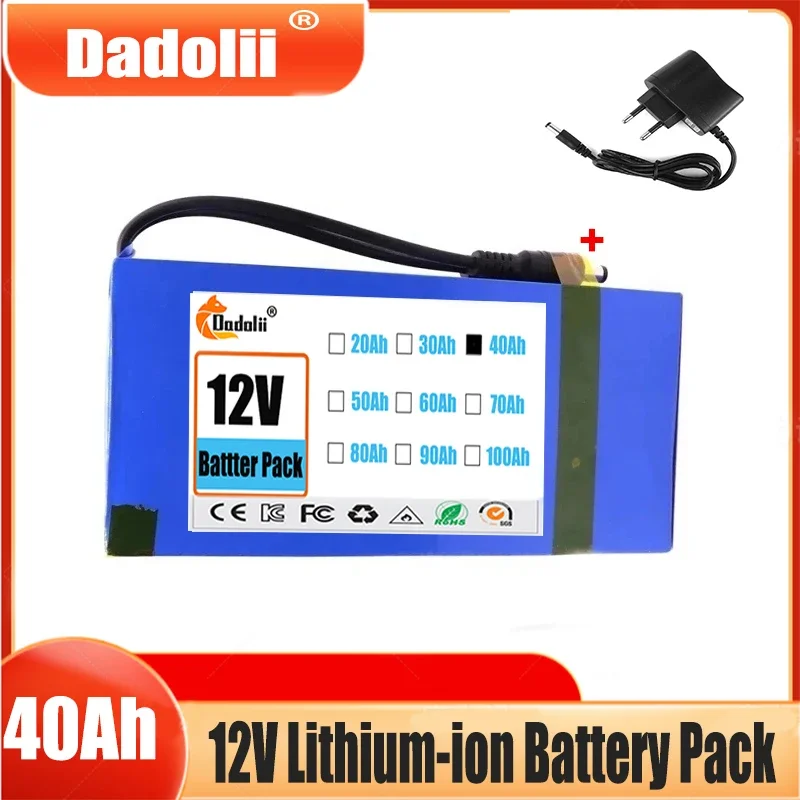 Защитный литий-полимерный супер перезаряжаемый аккумулятор 12 В постоянного тока