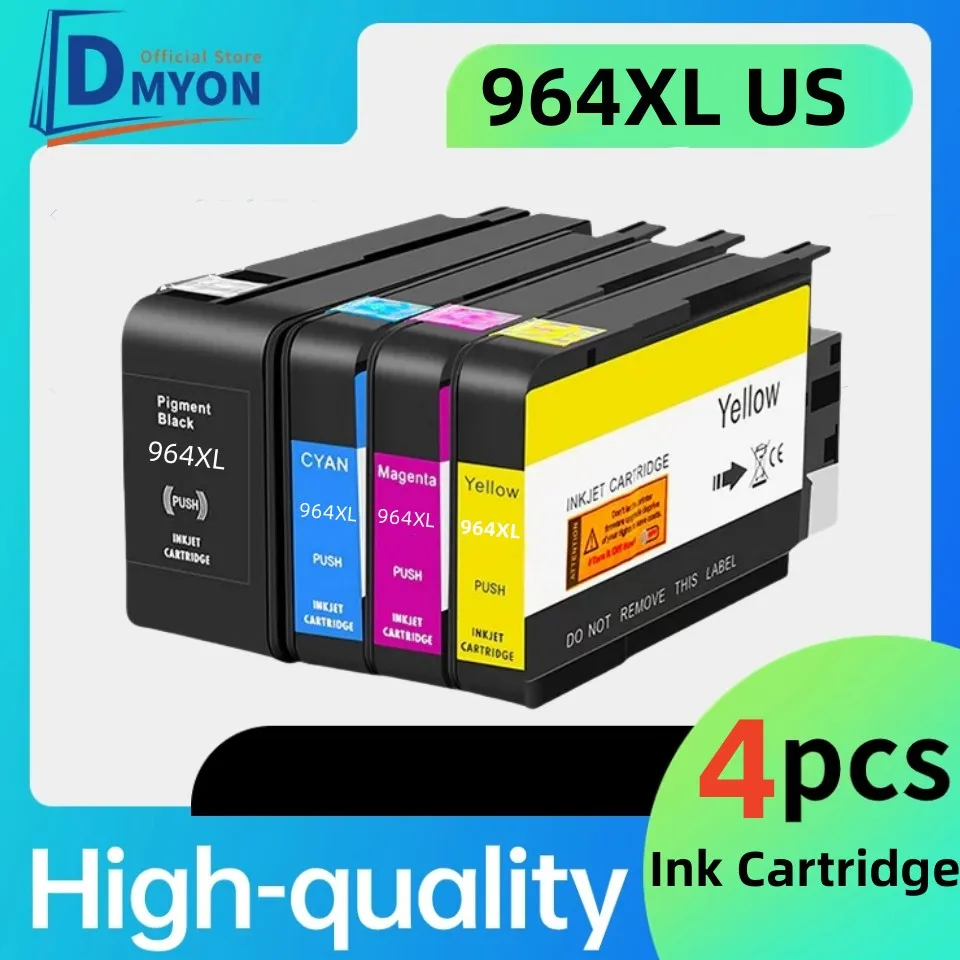 Чернильный картридж 964XL 964 xl для HP OfficeJet Pro 9010 9012 9013 9014 9015 9016 9019 9020 9022 9023 9025 9026