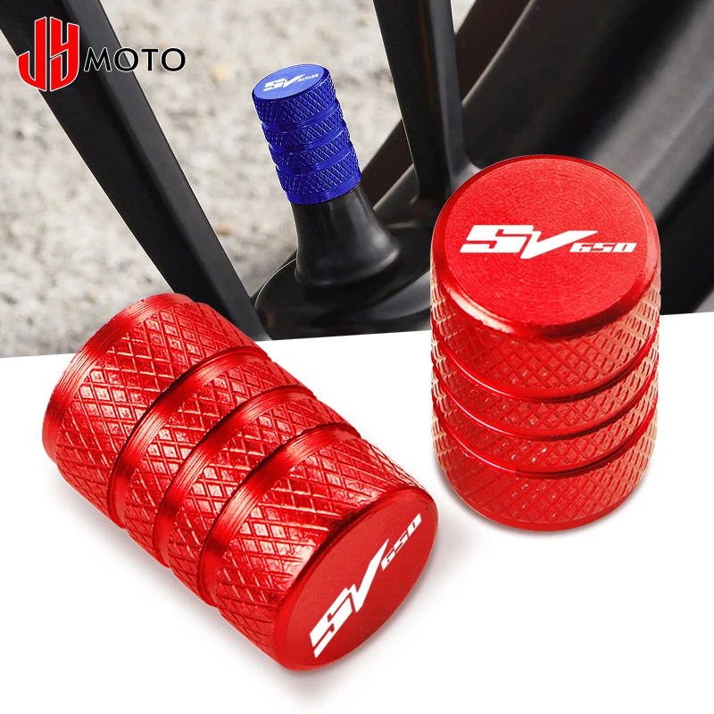 

For Suzuki SV650 SV 650 SV650S SV 650S S 1999-2009 Motorcycle Tyre Valve Cover Tire Air Port Caps 2008 2007 2006 2002 2001 2000