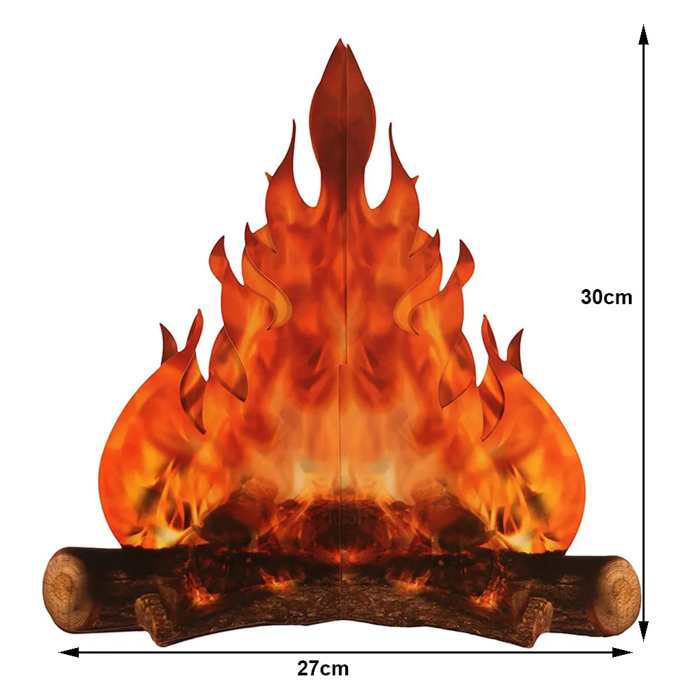 

3D картонный центр костра для праздника