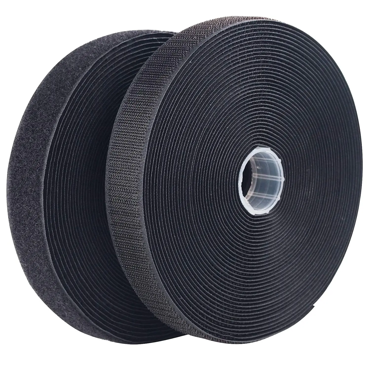 

1 Pair 20mm-100mm Black White Fastener Tape Hook and Loop Cable Ties Sewing Accessories DIY Process BurrPaste