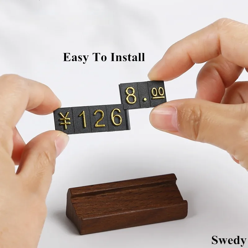 Бирка-Кубик из массива дерева доллар европейский номер