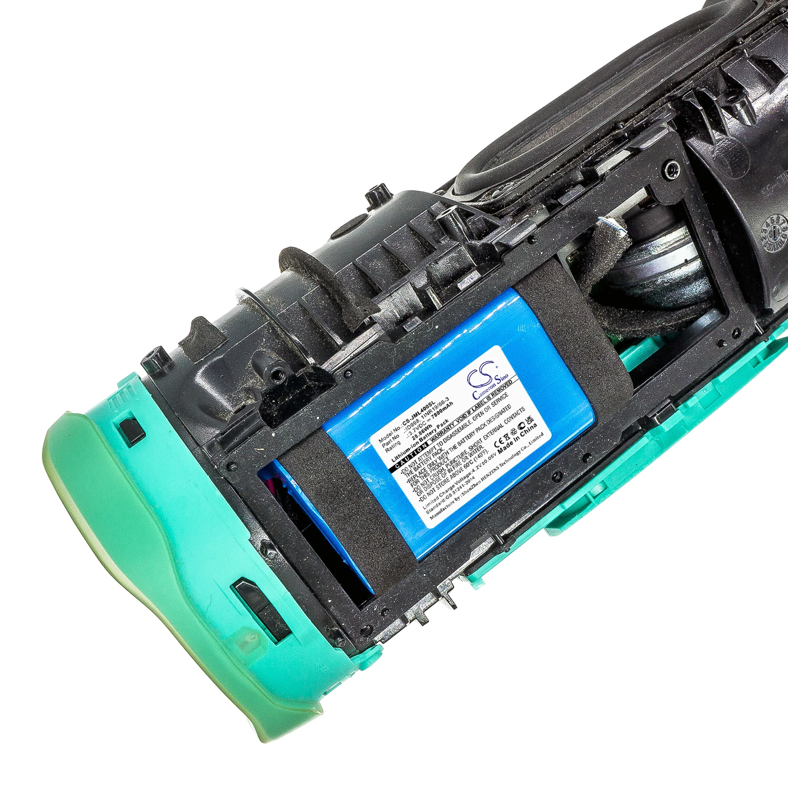 Фото Аккумулятор для колонки Cameron Sino 7800 мАч/10200 мАч ID998, 1INR19/66-3 для JBL Charge 4, Charge 4BLK, Charge 4J, JBLCHARGE4BLUAM №3