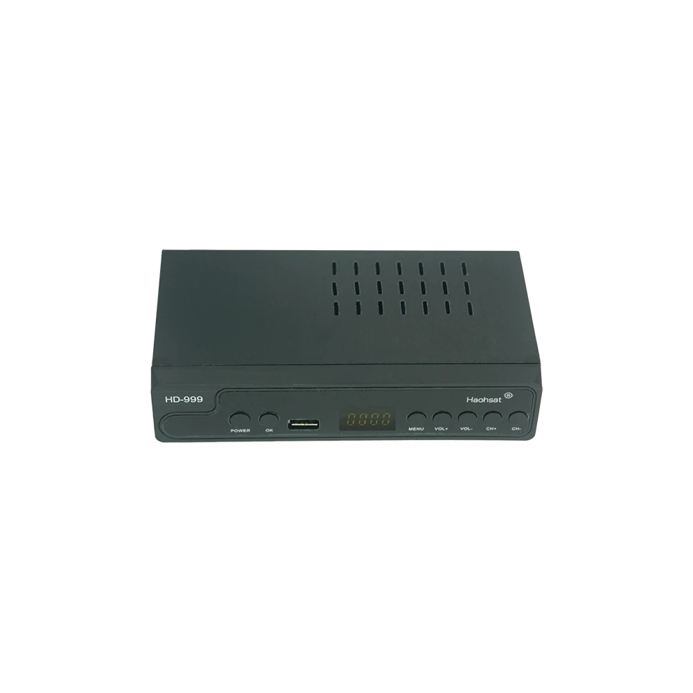 Haohsat DVB-T2HD-999 FTA HEVC 265 DVB T2 Digital TV Tuner H.265 Receptor Full HD DVBT2 Set-top Box Wifi Receiver DVB-T -> Haohsat DVB-T2HD-999 FTA HEVC 265 DVB T2 Цифровой тюнер для цифрового телевидения H.265 Приемник полного HD DVBT2 с Wi-Fi для прис