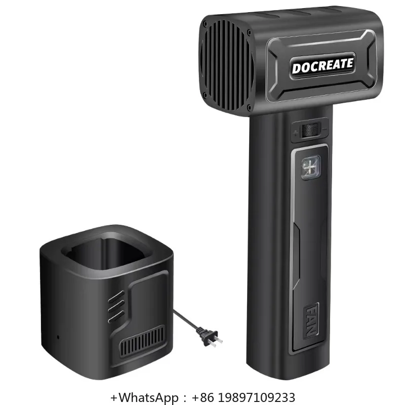 Портативный турбовентилятор Docreate 1 кг 700 Вт мощный струйный вентилятор