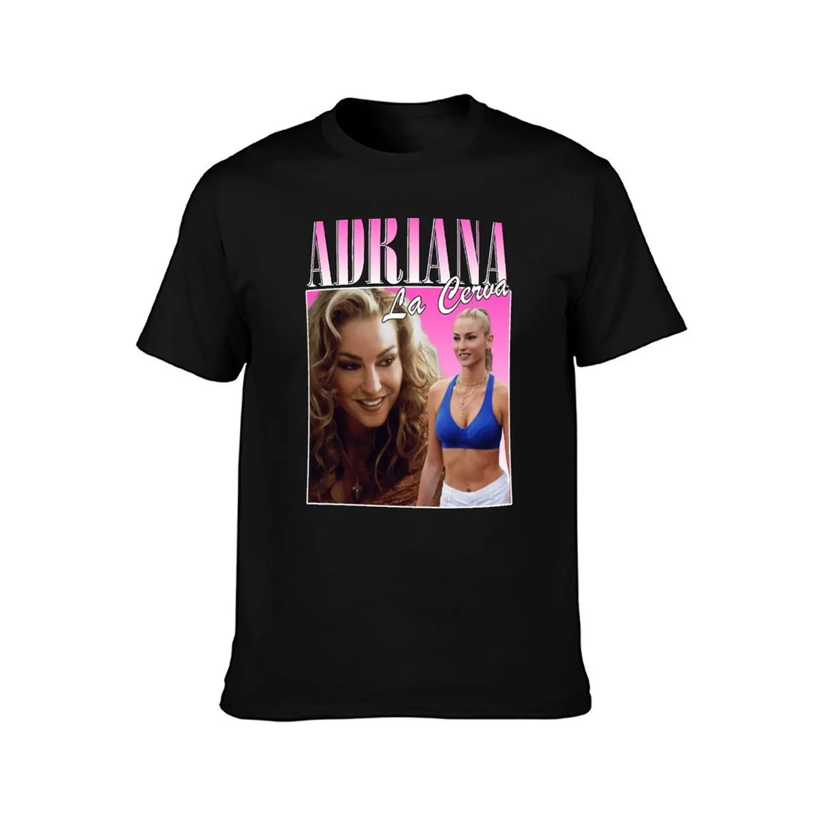 Фото Футболка Adriana La Cerva в стиле ретро Sopranos, мягкая, легкая, хлопковая футболка №2