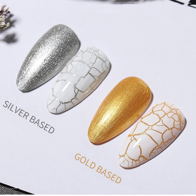 15 мл Crack Gel Лак для ногтей Автоматический быстросохнущий панцирь черепахи Nail