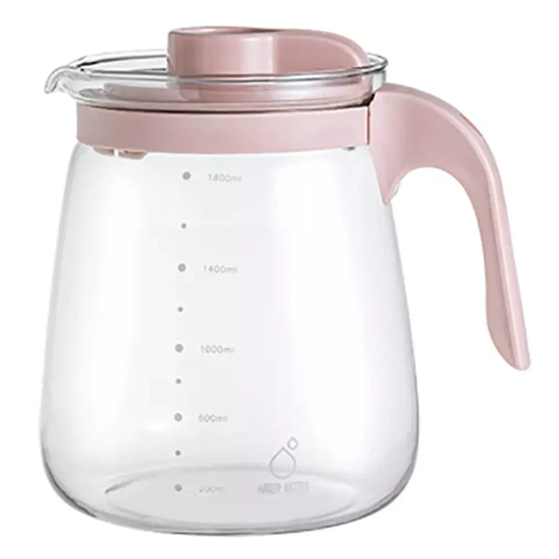 

Кувшин для холодной воды из боросиликатного стекла, большая емкость, бытовой термостойкий чайник для холодной воды