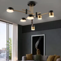 nordic led ceiling chandelier minimalist living room pendant light creative bedroom lamp luxury indoor lighting restaurant