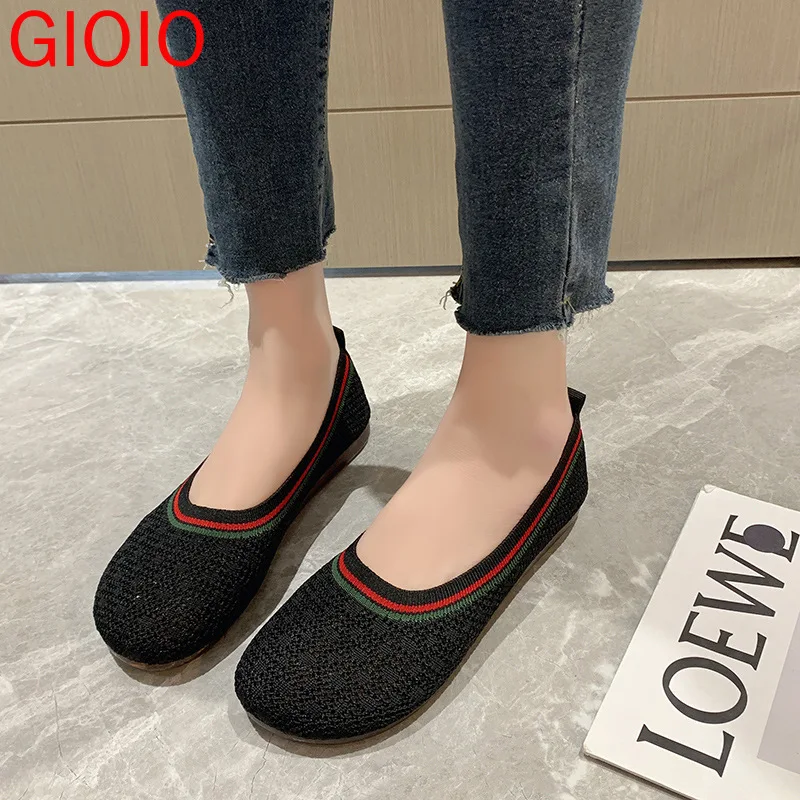 

Туфли женские легкие сетчатые, на плоской подошве