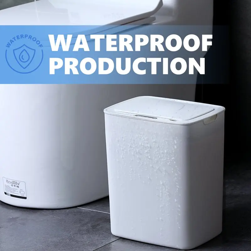 

Стильная безсенсорная фотография 14L для кухни, ванной комнаты-белая