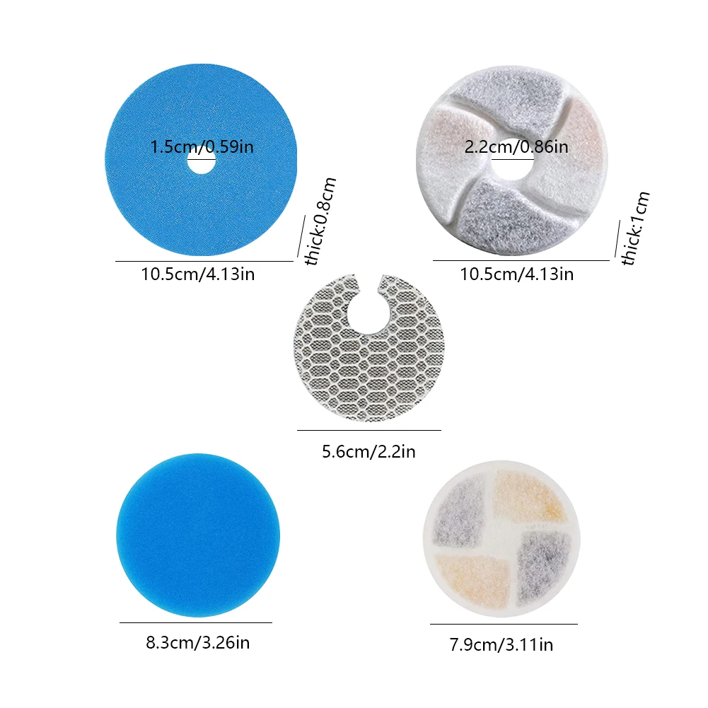 Сменные Фильтры Для Фонтана Кошек И Собак WF070 WF180 WF080 WF090 WF240 WF250 WF130 WF150