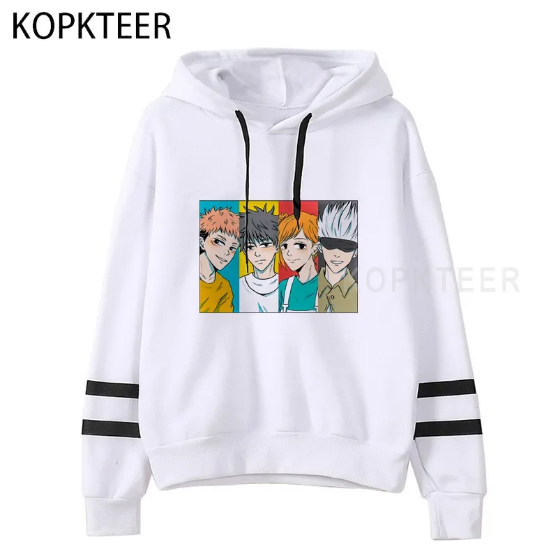 

Jujutsu Kaisen Yuji Itadori Megumi Fushiguro Nobara Kugisaki Hoodie Sweatshirt Harajuku Hoodie Kawaii Sweatshirt Women Clothes