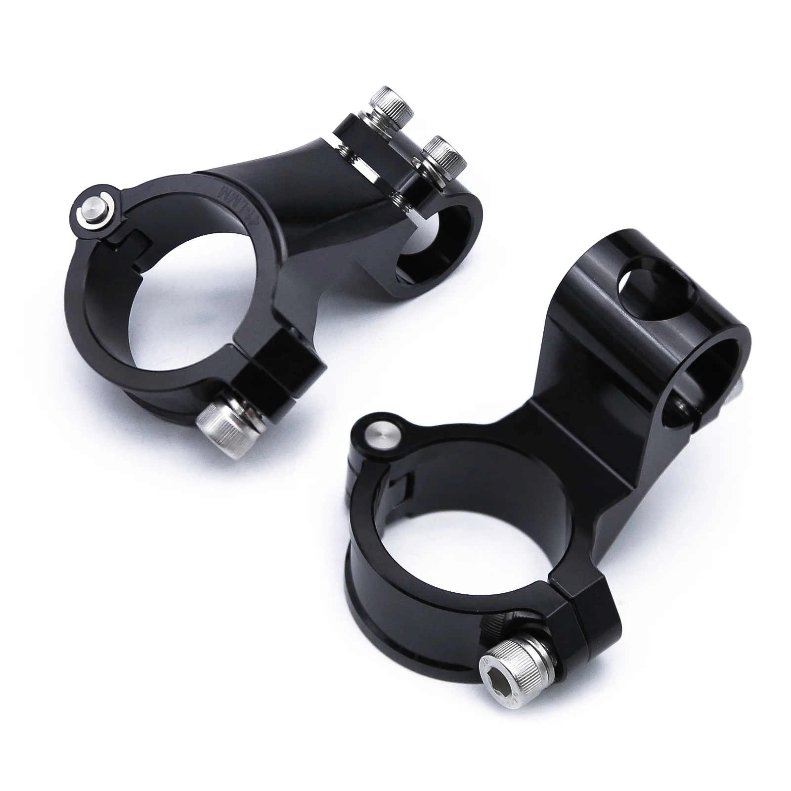 

Universal CNC 37mm 41mm 43mm 45mm 48mm 50mm Motorcycle Clip on Ons Fork Riser 1.5"Handlebar Clip-Ons