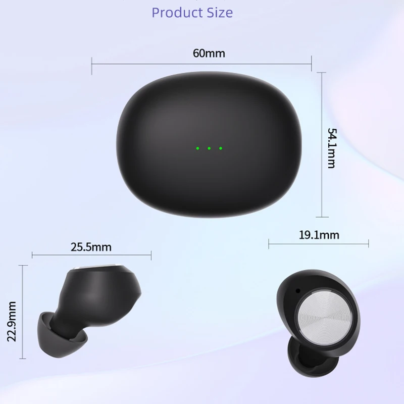 TWS-наушники с поддержкой Bluetooth и сенсорным управлением