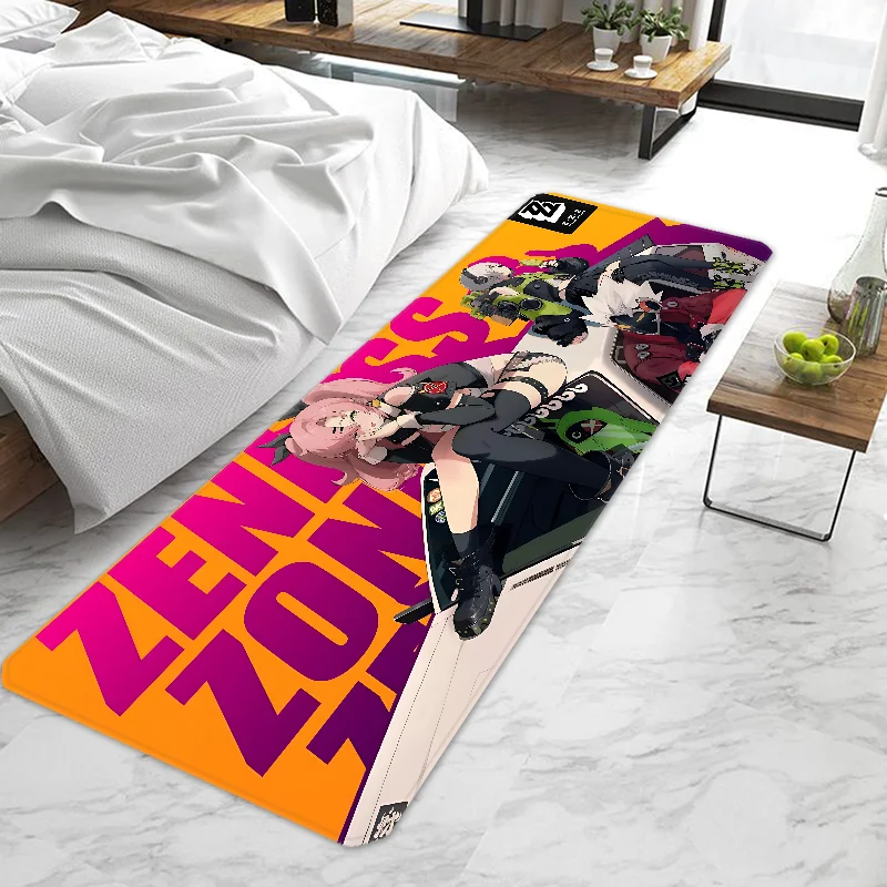 Дверной коврик Zenless Zone Zero входной дверной нескользящий моющийся кухонный ковер