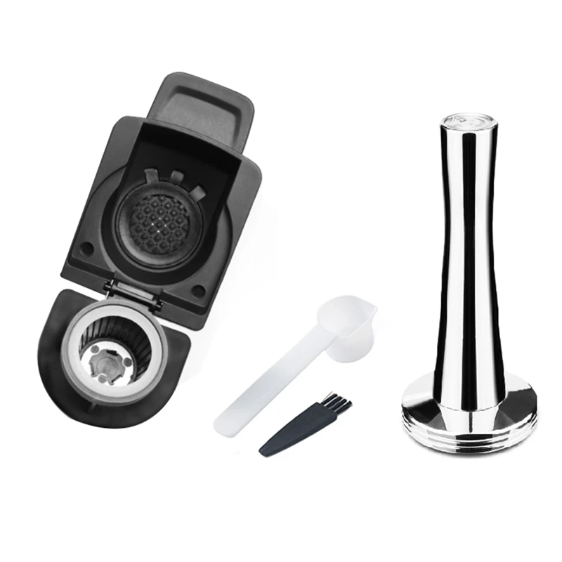 

Многоразовый адаптер для кофе для Dolce Gusto GENIO 2/DG250R /Melody/ CIRCOLO, капсульный преобразователь для кофемашины + молоток для порошка