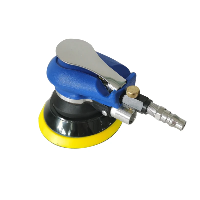 Wholesale 5 Inches air Sander with Vacuum 125mm Pneumatic Sander 6 hole Sanding Machine Pneumatic Tools
