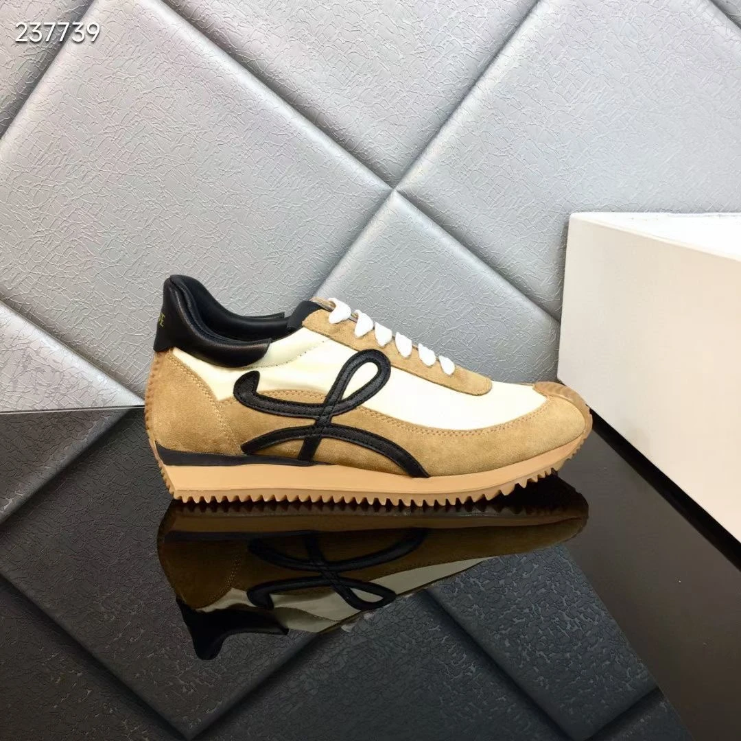 ICCLEK Casual Sneakers Luxury Nylon Leather Suede Mixed Color Thick Bottom Couple Shoes Women Men Splicing Brand Sports Shoes