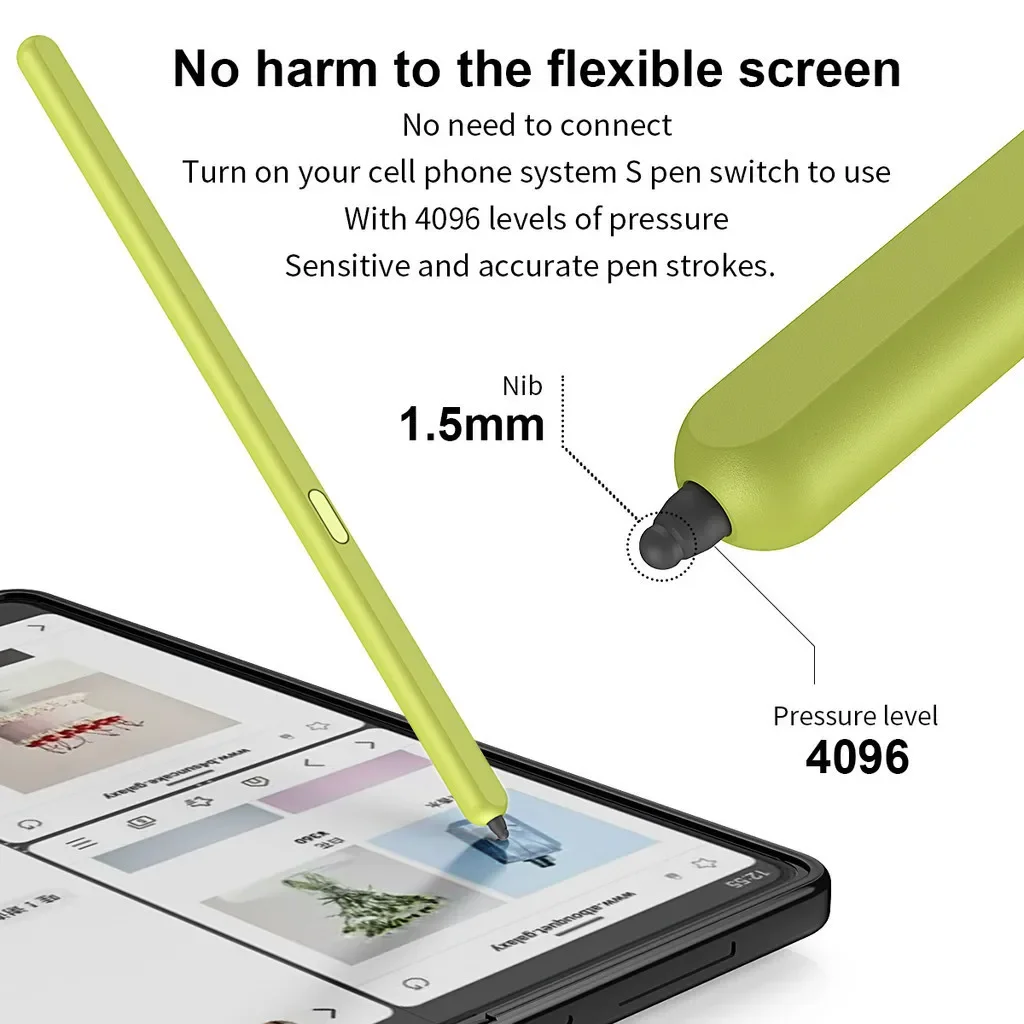 Для Samsung Складной экран Стилус S Pen Galaxy Z Fold 6 5G 5 SM-F956 SM-F946 для Fold6 Электромагнитная