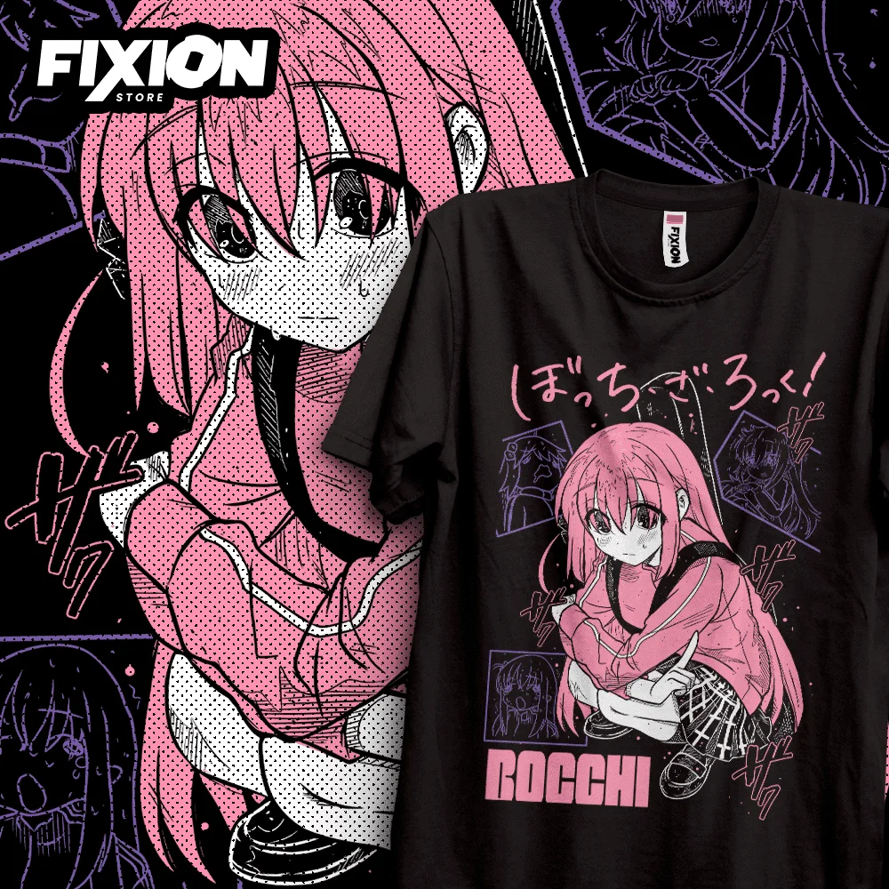 Bocchi The Rock - Ahora en BlancoAnime футболка Манга подарок для любителей аниме Все размеры