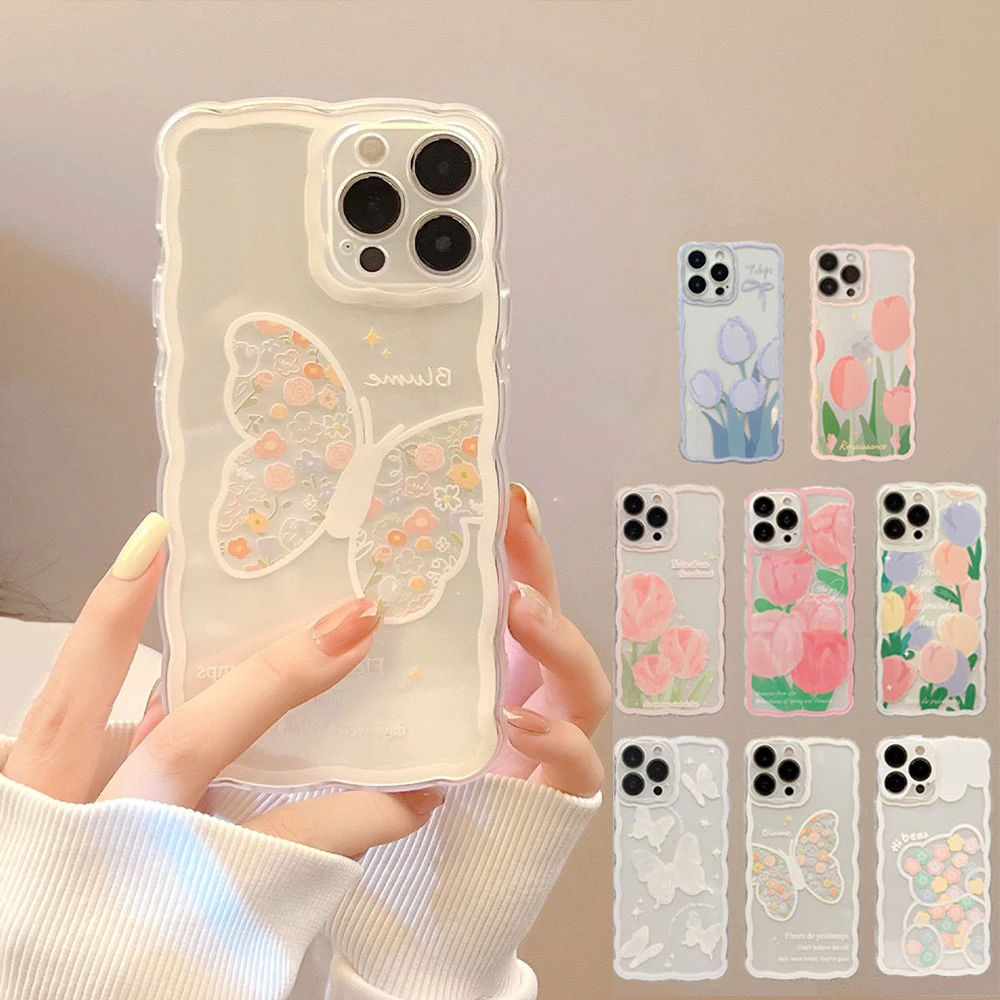 

Painted Phone Case for IPhone 14 13 12 11 Pro Max 14 Plus Mini XS Max XS X XR 7 8 Plus Fashionable Color Style Silica Gel Cover