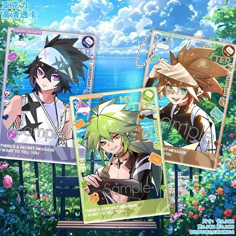 Фото Брелок для ключей Anmicius Ray Godrose Tomka, аниме-брелок Xander Grey AOTU WORLD, мужской брелок для женщин, акриловый брелок-подвеска с мультяшным персонажем, подарок №1