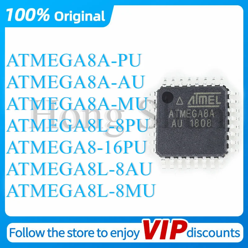 ATMEGA8A-PU ATMEGA8A-AU ATMEGA8A-MU ATMEGA8L-8PU ATMEGA8-16PU ATMEGA8L-8AU ATMEGA8L-8MU Original genuine