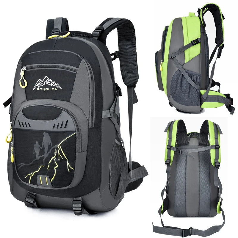 

SUUTOOP 50L Men Outdoor Hiking Backpack Unisex Travel Climbing Camping Rucksack School Bag Pack Sports Bag For Male Female Women